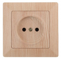 ЭРА Intro Solo роз. СУ 1 мест. крыш, 16А, сосна 4-201-11 53648