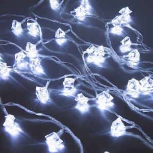 "Гирлянда св/д "Льдинки" SE-ICE-440W 4м, 40 ламп, 8 режимов,  IP20,  2657