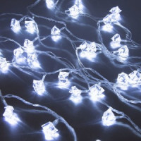 "Гирлянда св/д "Льдинки" SE-ICE-440W 4м, 40 ламп, 8 режимов, IP20, 2657