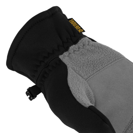 Перчатки универсальные, искусственный мех, работа с сенсорным экраном, размер 10 Denzel