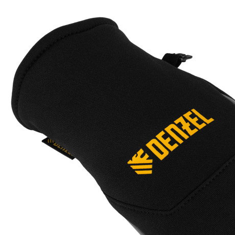 Перчатки универсальные, искусственный мех, работа с сенсорным экраном, размер 10 Denzel