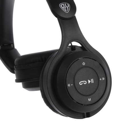 Наушники беспроводные полноразмерные BY Beatra, 250мАч, BT5.0, чёрный