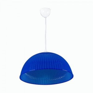 APEYRON св-к подвесной 15W E27 220V синий, шнур 400-600мм 400x180 "Оулу" 16-27