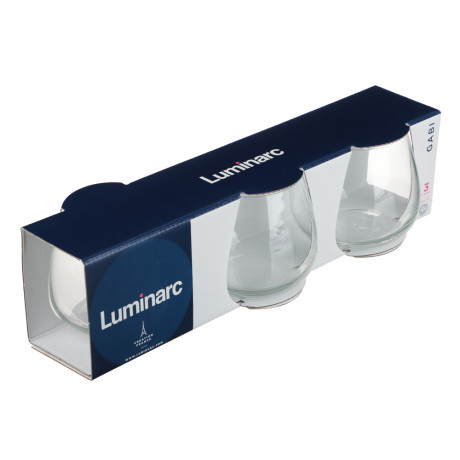 LUMINARC Габи Набор стаканов низких 3шт 350мл, стекло