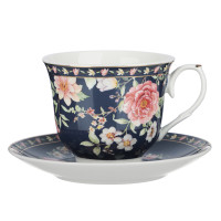 Набор чайный 4 пр., 225мл, MILLIMI, Кобальт, фарфор