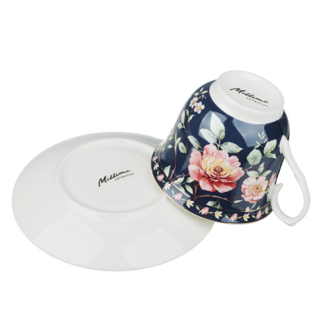 Набор чайный 4 пр., 225мл, MILLIMI, Кобальт, фарфор