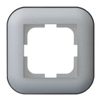 OVIVO Рамка СУ 1-местн. LOFT, серебро