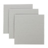 VETTA Набор салфеток универсальных 3 шт, 15х15 см, целлюлоза, серый