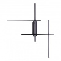 ODEON LIGHT 3890/36WLP L-VISION ODL20 147 черн Бра LED 3000K/4000K (перекл. ч/з тумблер) 36W RUDY