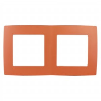ЭРА 12 рамка СУ 2 мест., оранжевый, 12-5002-22 5297