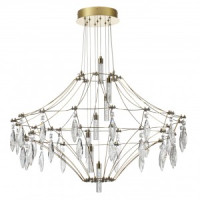 ODEON LIGHT 7000/51CL CLASSIC ODL_EX25 83 Люстра хрусталь/сталь IP20 LED 51W 4000K 220-240V FLAMENCO