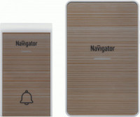 Navigator Звонок без пров 3xАА IP20/IP44 71x28x110/40x22x71 пласт беж NDB-D-DC06-1V1-Be 80511