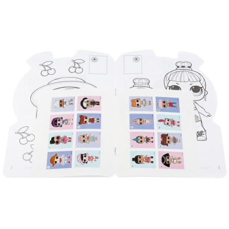 УМКА Раскраска "Наклей и раскрась. Мультгерои", бумага, картон, 21х15x0,5см, 8 дизайнов