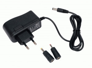 Блок питания Gembird NPA-AC12 узкий 5В/2А, 10W, 3 штекера 5,5х2,1+4x1,7+3,5x1,35мм, 21873