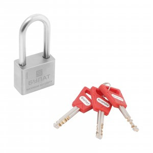 БУЛАТ ВС 3-С40-01 НС нержавеющая сталь 3кл. d=7мм Замок навесной36,12)