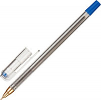Ручка шариковая Attache Goldy, 0,3мм, синий, маслян.,неавт., б/манж. 977957