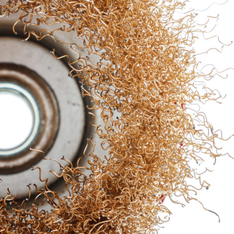 ЕРМАК Щетка металл. для УШМ 100мм/М14 (чашка)