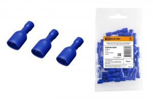 TDM Разъем РППИ-М 2-187 син (мама) (уп. 50шт, цена/уп) SQ0546-0004