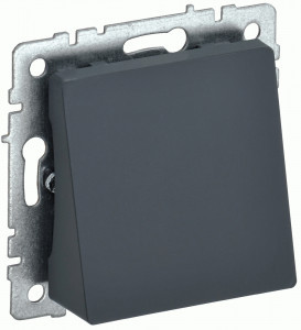 IEK BRITE мех. вывод кабеля МВ10-БрГ графит BR-VK10-0-K53