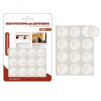 Протекторы д/двер.шкафа&quot;Эконом&quot;,н-р12шт/уп,цена за уп(кратность6шт!!!),ПВХ,кл.слой MS45-10 Мультидом