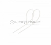 REXANT хомут нейлоновый 2,5х60 (уп. 100шт., цена за уп.) белый  07-0060