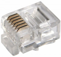 Штекер телефонный 6р6с REXANT, (100!) 05-1013
