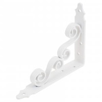 Кронштейн фигурный Домарт мод.8150*125) белый10)