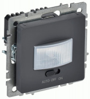 IEK BRITE Датчик движения ДС10-1-БрГ графит, max 500Вт, 160гр, 6М, IP20 BR-MS10-N-150-05-K53