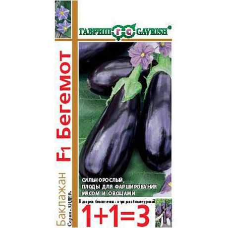 Баклажан Бегемот 1+1 Гавриш Ц