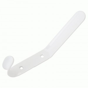 Кунгур № 4 белый крючок-вешалка (50,10)