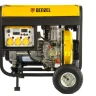 Генератор дизельный DD6300Е, 5.0 кВт, 220 В/50 Гц, 15 л, электростартер Denzel