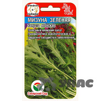 Капуста Мизуна зеленая СибСад Ц