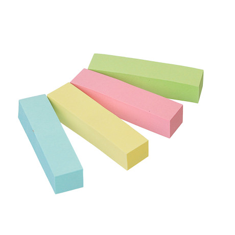 ClipStudio Закладки с клеевым краем бумажные 50x12мм, 4x100 листов, 4 цвета