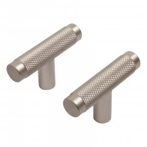 Ручка-кнопка мебельная Knob AP2308 SN сатин 2шт (цена за пару (25, 250) StahlBuro