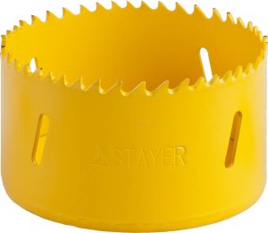 Коронка STAYER "PROFESSIONAL" Би-металлическая, универсальная, d=76мм