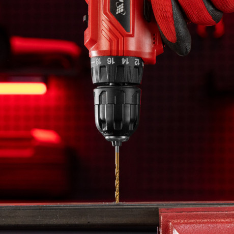 Сверло по металлу, 3.2 мм, HSS, нитридтитановое покрытие, цилиндрический хвостовик Matrix