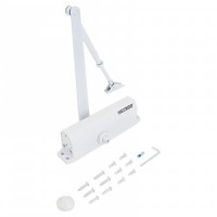 NOTEDO Доводчик дверной DC-150 Лёгкий характер WHITE 100-160кг белый (10)