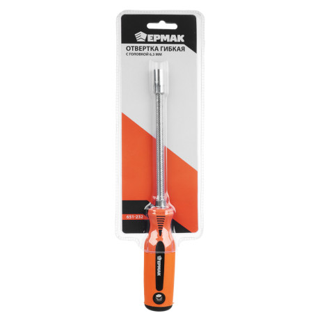 ЕРМАК Отвертка гибкая с головкой 6,3 мм