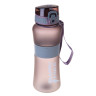 SILAPRO MAX Бутылка спортивная с замком, ELDERBERRY-ULTIMATE GREY, 600мл, РС, силикон