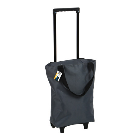 Тележка + сумка, с выдвижной ручкой тм VETTA, 84х26х18см, 14л, полиэстер, до 20кг, колеса ПУ