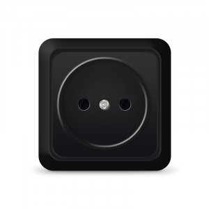 UNIVersal Олимп роз. ОУ 1 мест. черный (керам.осн.) 2224