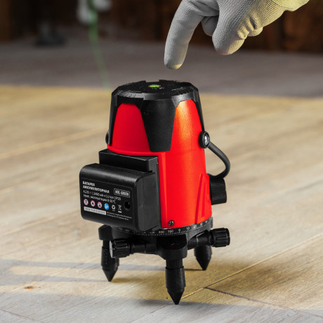 Лазерный уровень MXL GREEN, 30 м, зеленый луч, акк. Li 2400 mAh, сумка, резьба 5/8" MTX