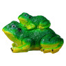 Фигура садовая Две жабы 16х27см гипс