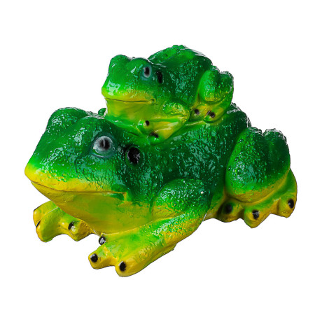 Фигура садовая Две жабы 16х27см гипс