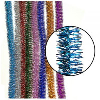 Мишура №11 2м*20мм цвет в ассортименте Волшебная страна