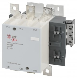 ЭРА PRO Контактор КТИ-5225 KKT50-225-230-10-E 225А 230В/АС3
