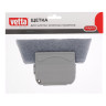 VETTA Щетка для чистки оконных проемов, пластик, 13,5x3x9см, 3 цвета