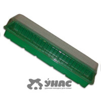 Парник 3 места (44х22х6,5см) (ВЗх300,ДЗх150) х300/150