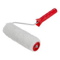Валик "Искусственный мех", в сборе, 200 мм, D 48 мм, D ручки 6 мм, крепление шплинтом Сибртех