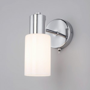 Eurosvet бра E14 1x60W 180х0х195 металл белый/хр Vegga 70160/1 a057108